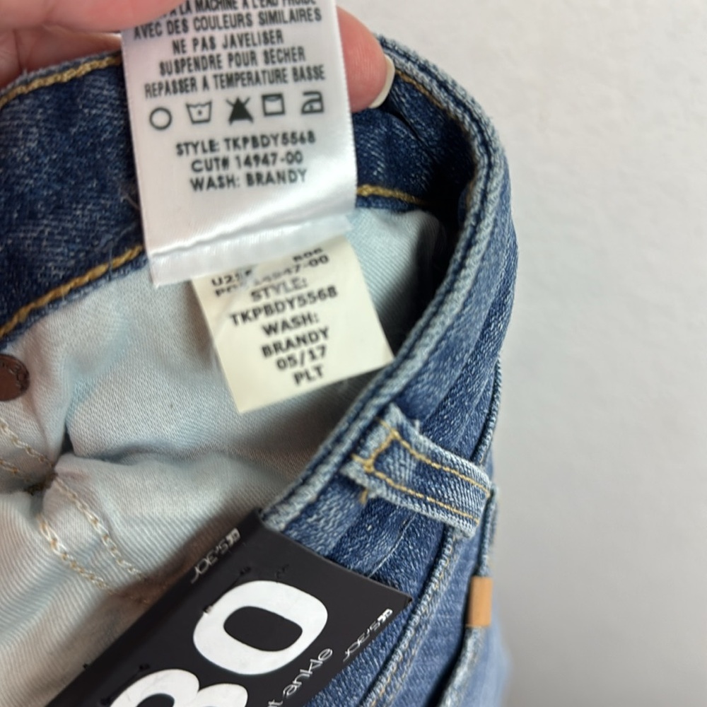 NWT New Joe’s High Rise Straight Ankle Jeans 30 - Picture 9 of 9